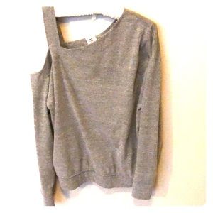 Cold shoulder sweatshirt
